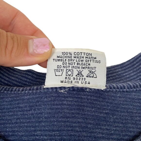 Vintage 90s Breakdown 8 Ball Striped Single Stitch Hip Hop Rave Graffiti Tee - Picture 6 of 6